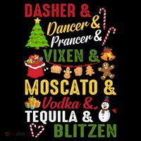 Funny Reindeer Alcohol Names Christmas Party Gift Coffee Mug thumb 5
