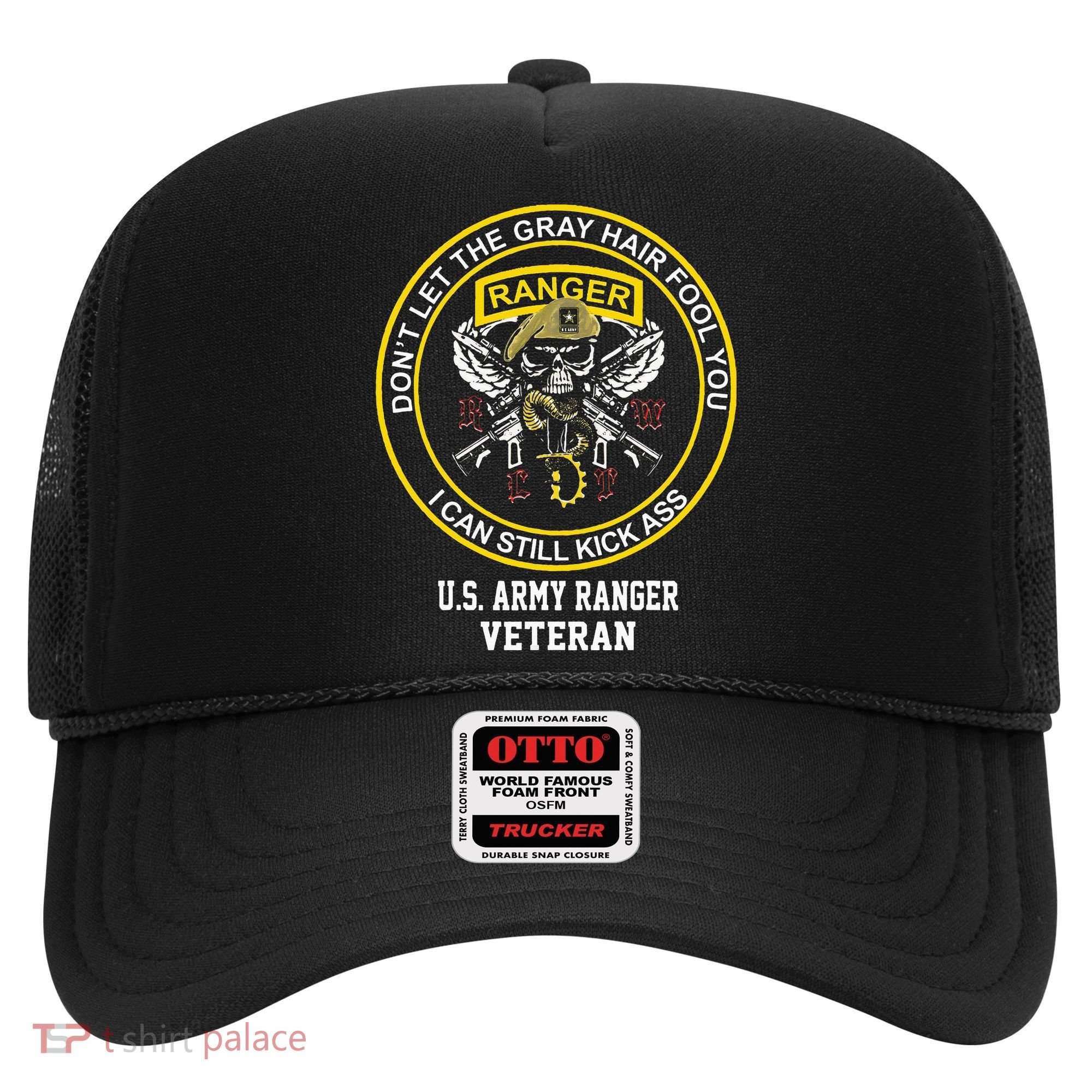 Funny Retired Army Ranger Veteran USA Military Vet Hat
