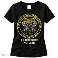 Funny Retired Army Ranger Veteran USA Military Vet Women's T-Shirt thumb 0