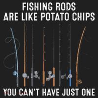 Fishing Rods Are Like Potatos Chips Hat thumb 2
