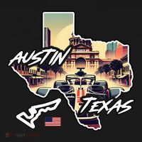 Formula Racing Austin Texas Open Wheel Car Circuit Usa Flag Women's Hoodie thumb 2