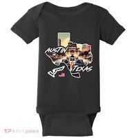 Formula Racing Austin Texas Open Wheel Car Circuit Usa Flag Baby Bodysuit thumb 0