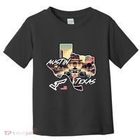 Formula Racing Austin Texas Open Wheel Car Circuit Usa Flag Toddler T-Shirt thumb 0