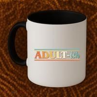 Funny Retro Adultish Coffee Mug thumb 2
