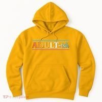 Funny Retro Adultish Hoodie thumb 0