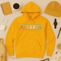 Funny Retro Adultish Hoodie thumb 3