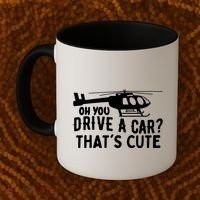 Funny Rotocraft Aviation Helicopter Pilot Coffee Mug thumb 2