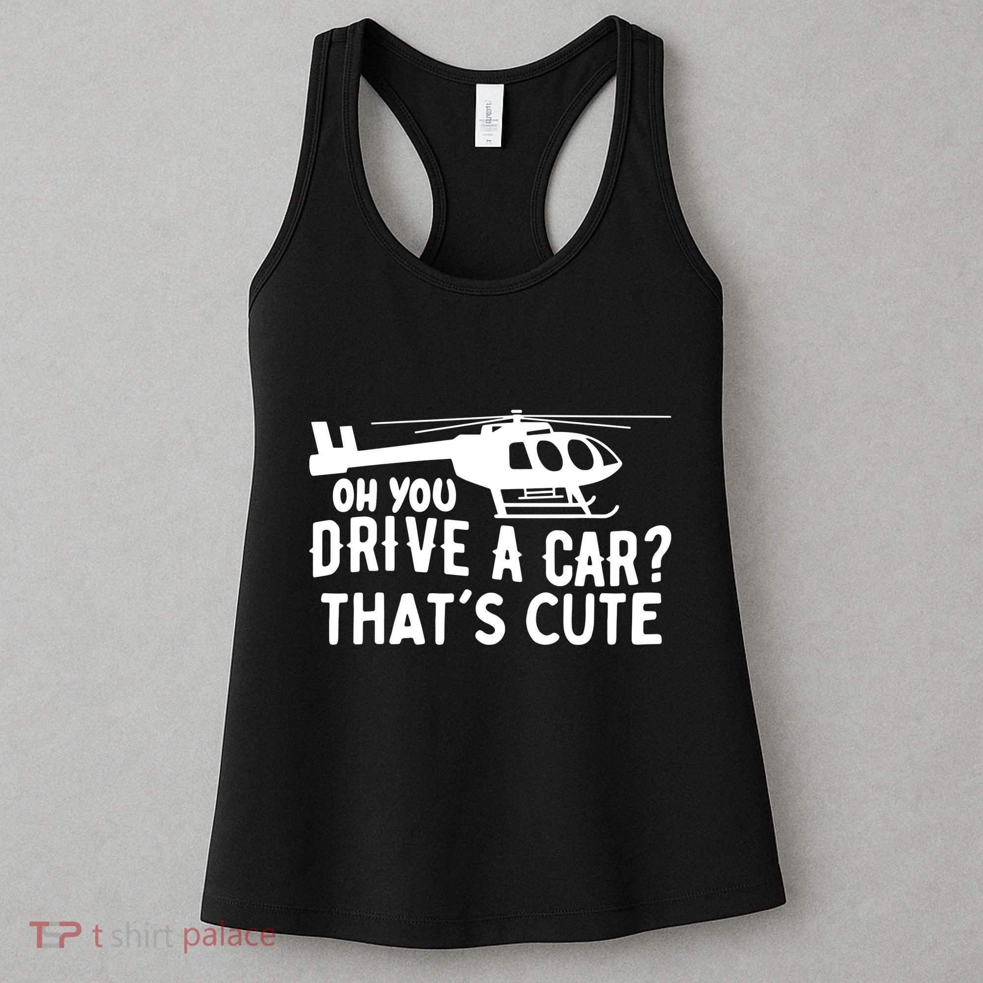 Funny Rotocraft Aviation Helicopter Pilot Women's Tank Top