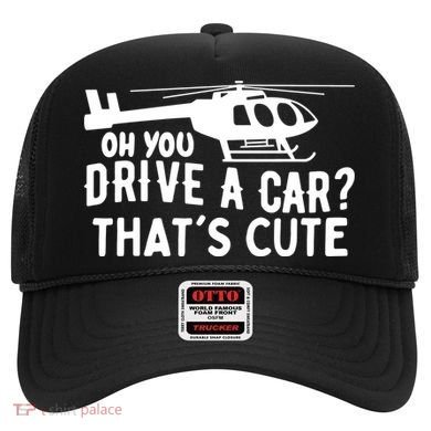 Funny Rotocraft Aviation Helicopter Pilot Hat