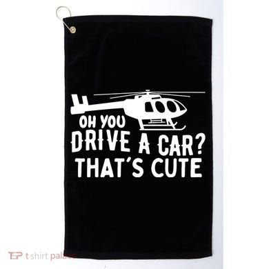 Funny Rotocraft Aviation Helicopter Pilot Golf Towel