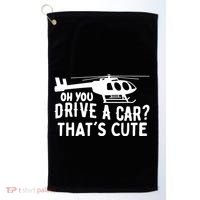 Funny Rotocraft Aviation Helicopter Pilot Golf Towel thumb 0