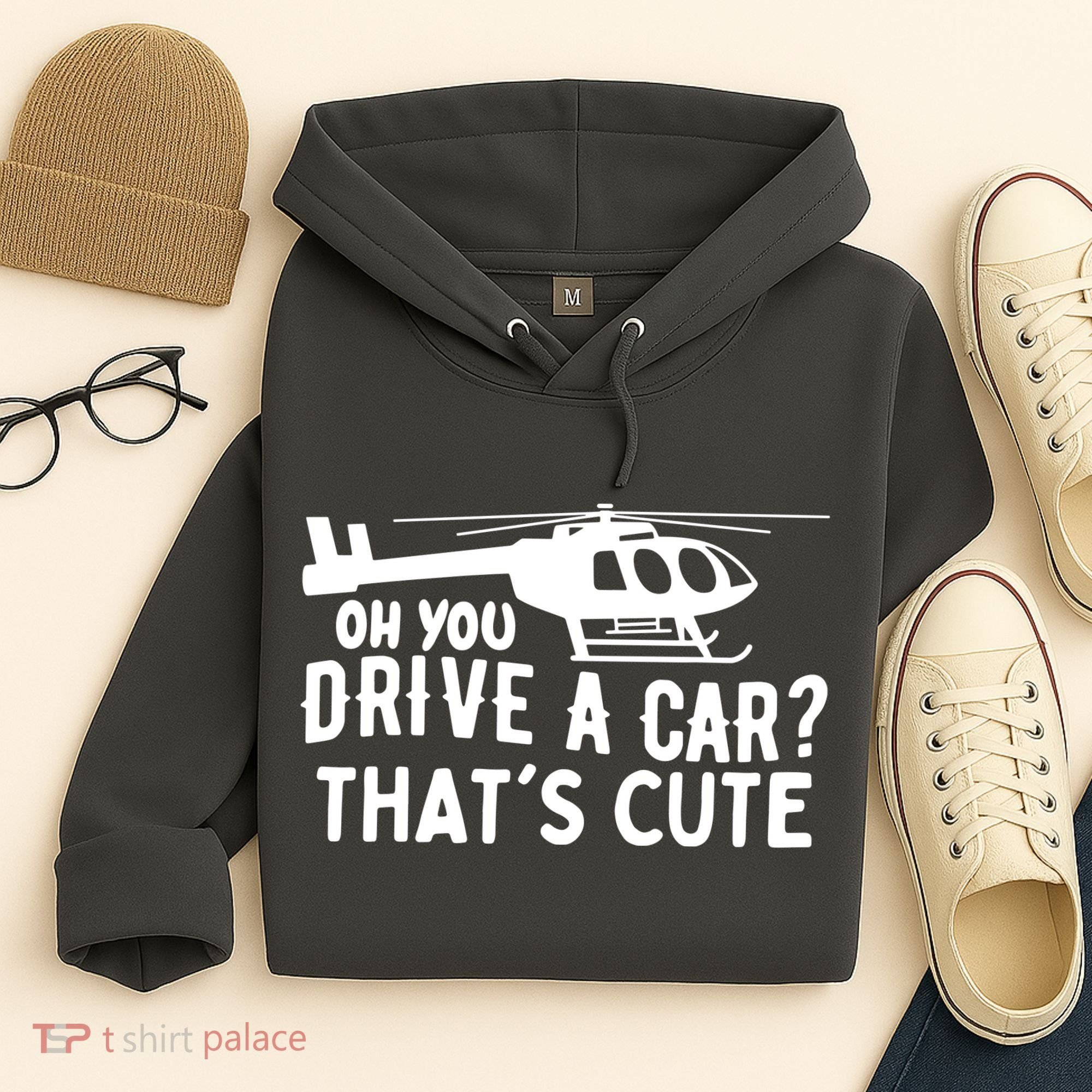 Funny Rotocraft Aviation Helicopter Pilot Hoodie