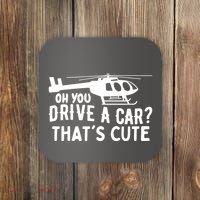 Funny Rotocraft Aviation Helicopter Pilot Coaster thumb 0