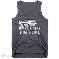 Funny Rotocraft Aviation Helicopter Pilot Tank Top thumb 0