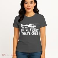 Funny Rotocraft Aviation Helicopter Pilot Women's T-Shirt thumb 4