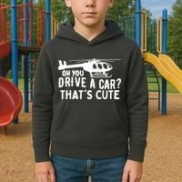 Funny Rotocraft Aviation Helicopter Pilot Kids Hoodie thumb 2