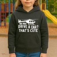 Funny Rotocraft Aviation Helicopter Pilot Kids Hoodie thumb 3