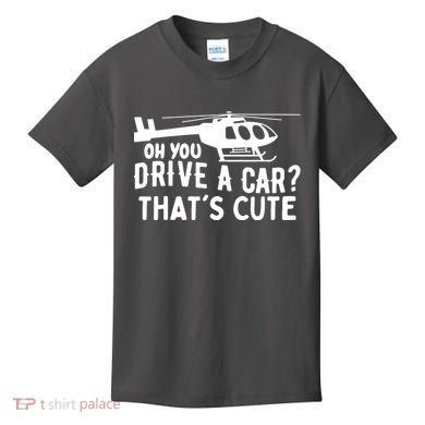 Funny Rotocraft Aviation Helicopter Pilot Kids T-Shirt
