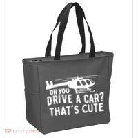 Funny Rotocraft Aviation Helicopter Pilot Tote Bag thumb 2