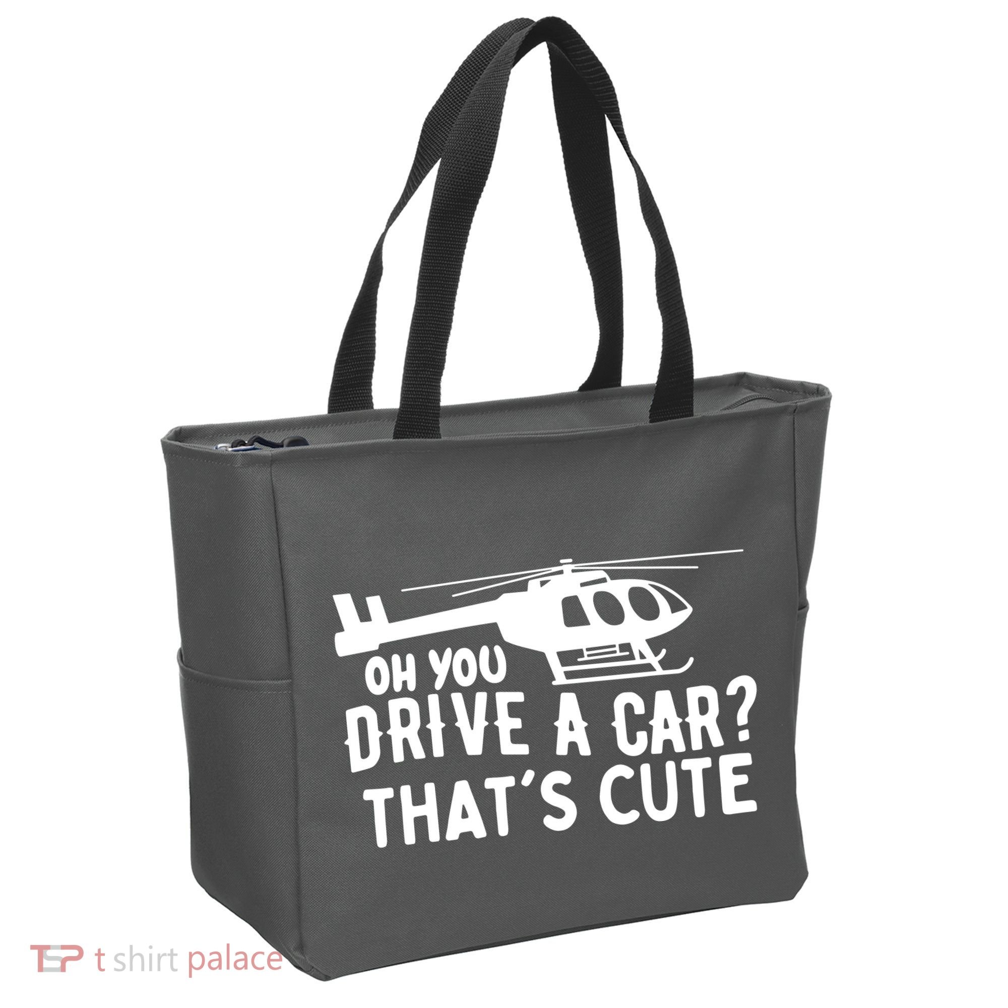 Funny Rotocraft Aviation Helicopter Pilot Tote Bag