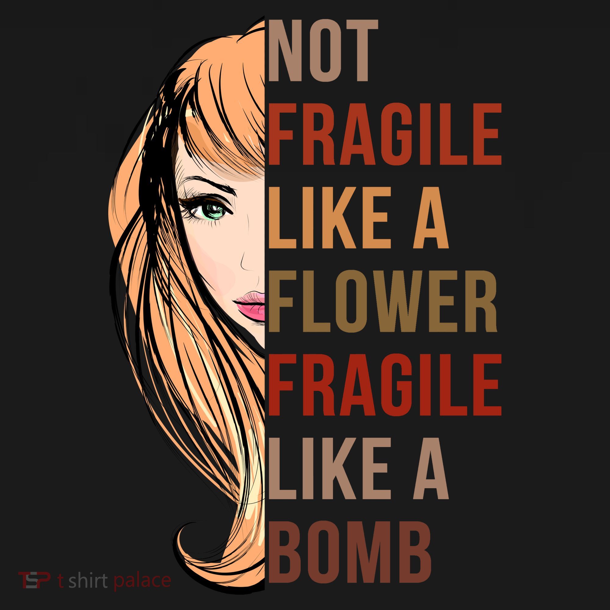 Fragile Like A Bomb Women's Tank Top