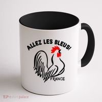 France Soccer Allez Les Bleus World Coffee Mug thumb 1