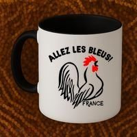 France Soccer Allez Les Bleus World Coffee Mug thumb 2