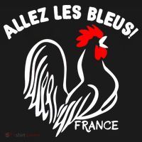 France Soccer Allez Les Bleus World Ornament thumb 1