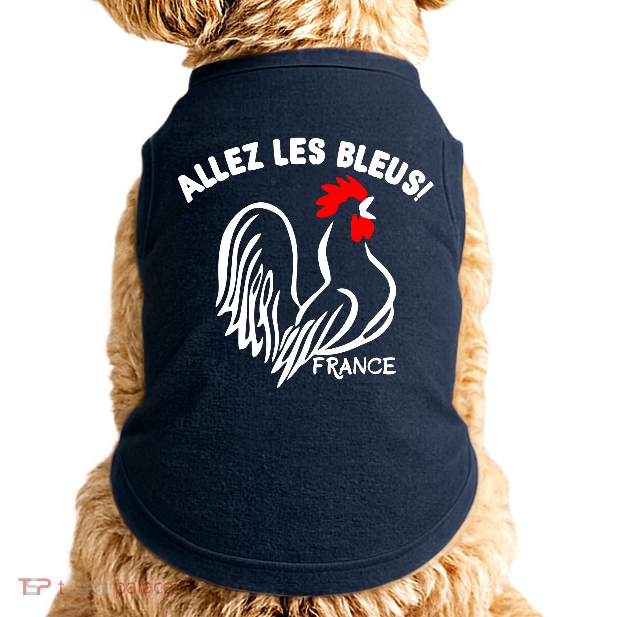 France Soccer Allez Les Bleus World Doggie Tank