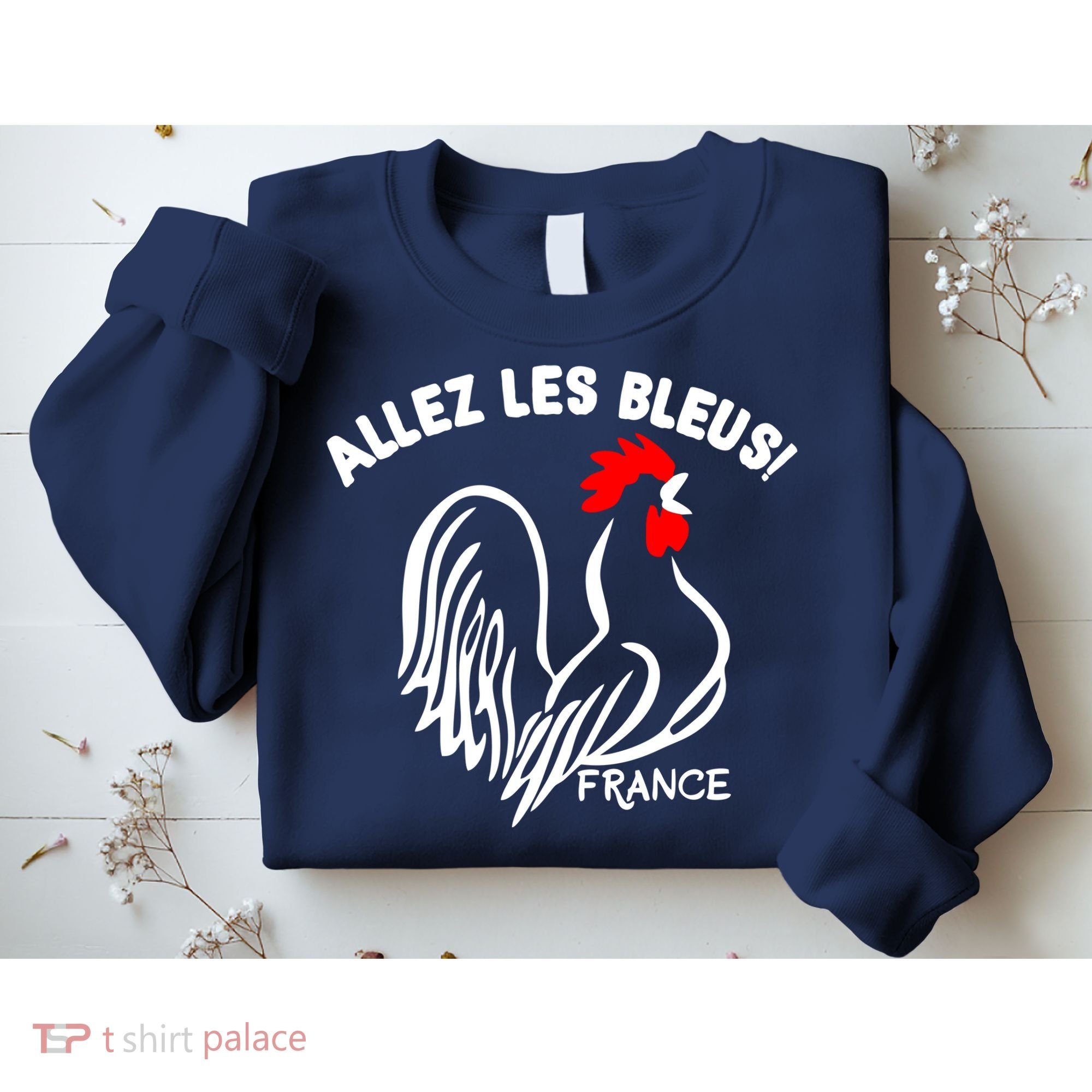 France Soccer Allez Les Bleus World Sweatshirt