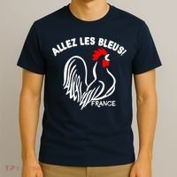 France Soccer Allez Les Bleus World T-Shirt thumb 3
