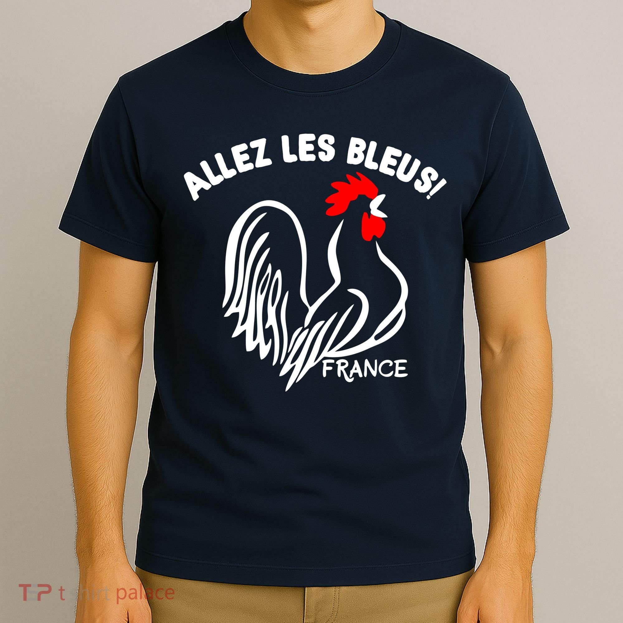 France Soccer Allez Les Bleus World T-Shirt