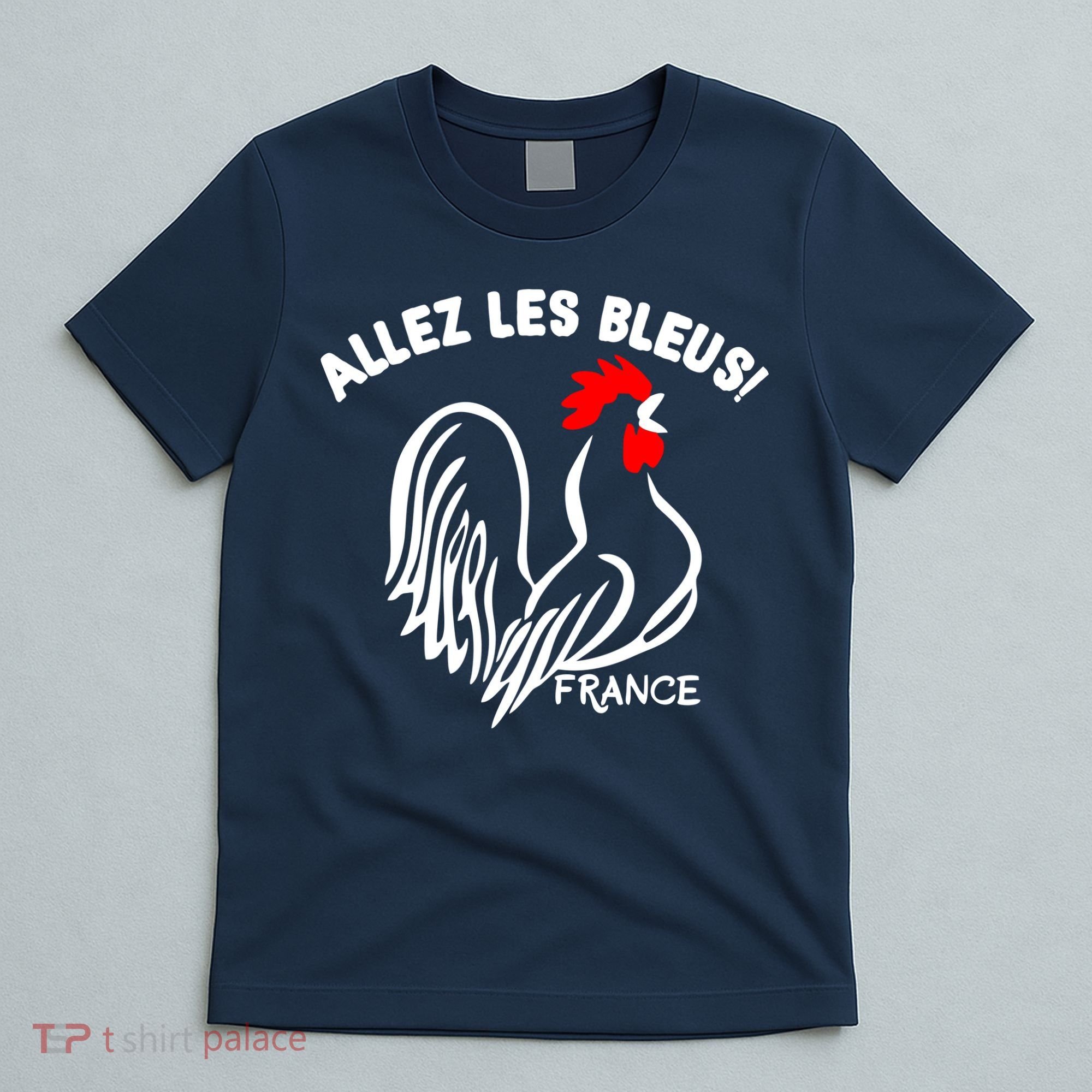 France Soccer Allez Les Bleus World T-Shirt