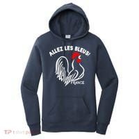 France Soccer Allez Les Bleus World Women's Hoodie thumb 0