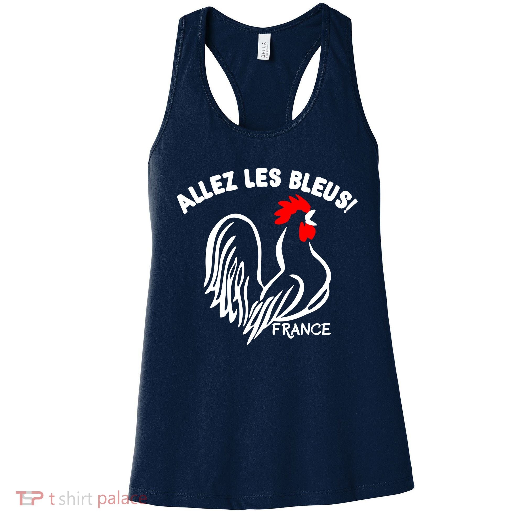 France Soccer Allez Les Bleus World Women's Tank Top