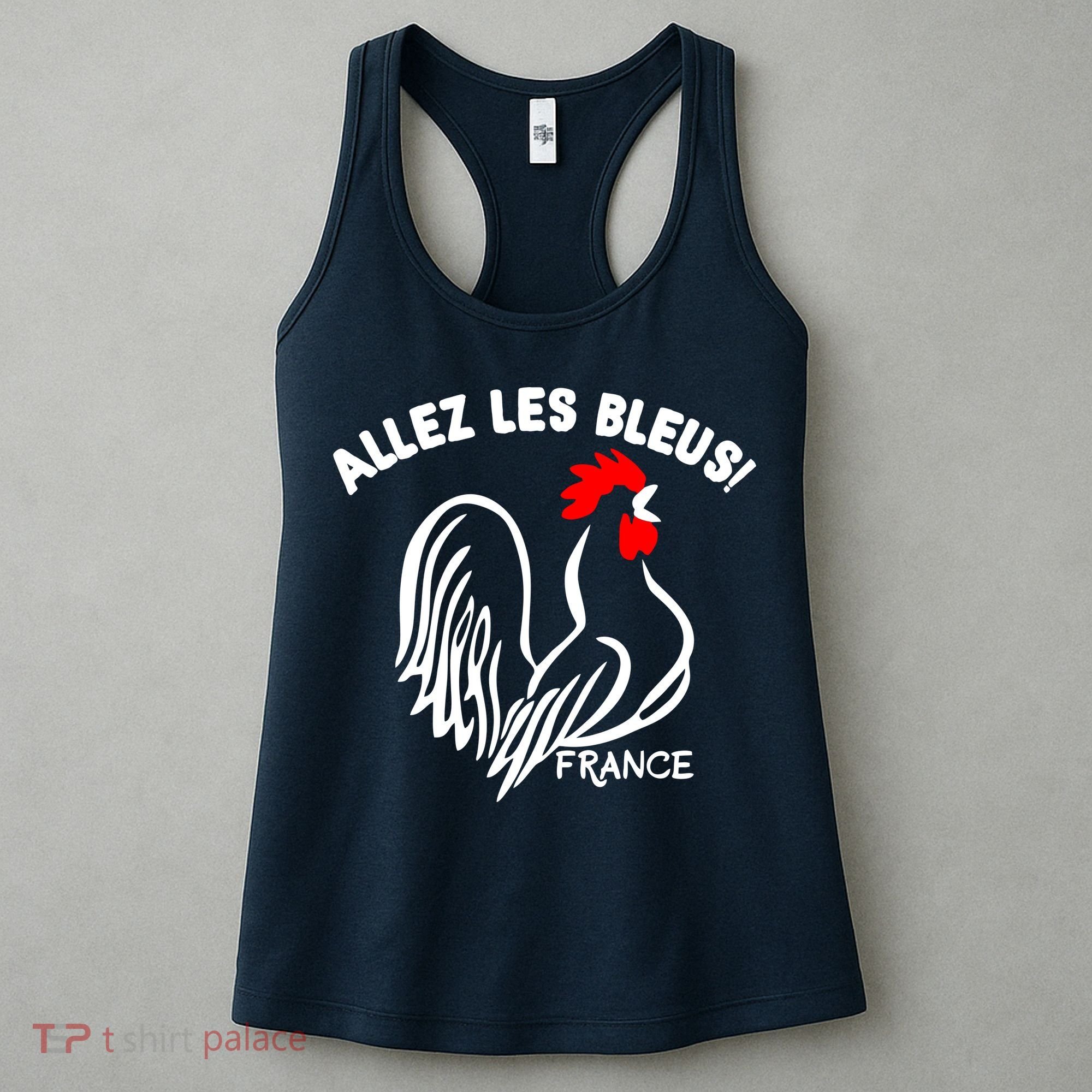 France Soccer Allez Les Bleus World Women's Tank Top