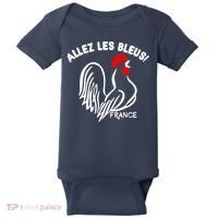 France Soccer Allez Les Bleus World Baby Bodysuit thumb 0