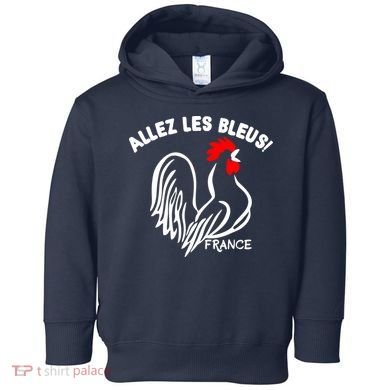 France Soccer Allez Les Bleus World Toddler Hoodie