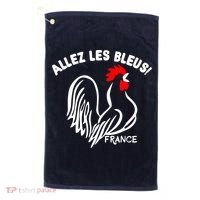 France Soccer Allez Les Bleus World Golf Towel thumb 0