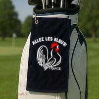 France Soccer Allez Les Bleus World Golf Towel thumb 2