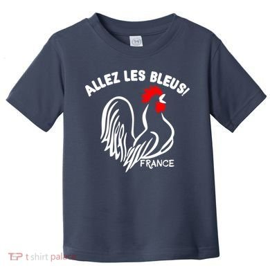 France Soccer Allez Les Bleus World Toddler T-Shirt