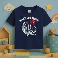 France Soccer Allez Les Bleus World Toddler T-Shirt thumb 3