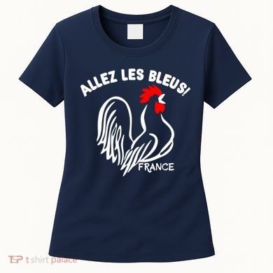 France Soccer Allez Les Bleus World Women's T-Shirt