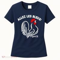 France Soccer Allez Les Bleus World Women's T-Shirt thumb 0