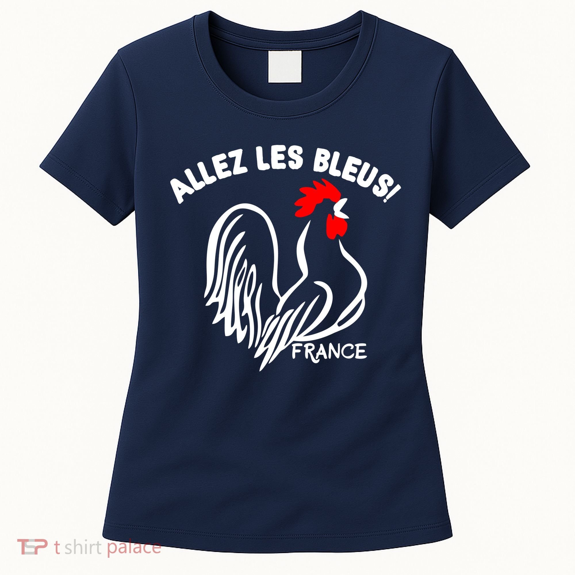 France Soccer Allez Les Bleus World Women's T-Shirt
