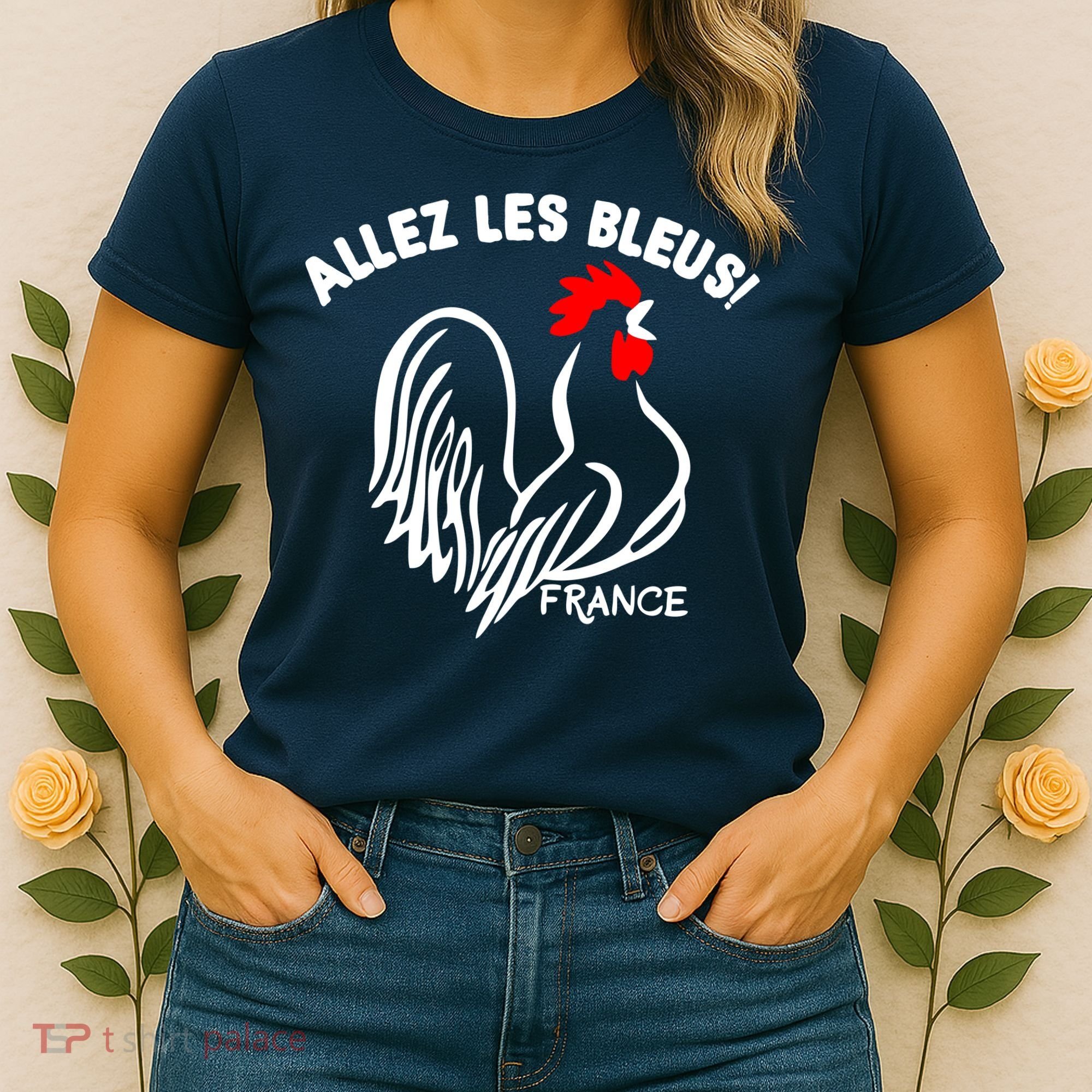 France Soccer Allez Les Bleus World Women's T-Shirt