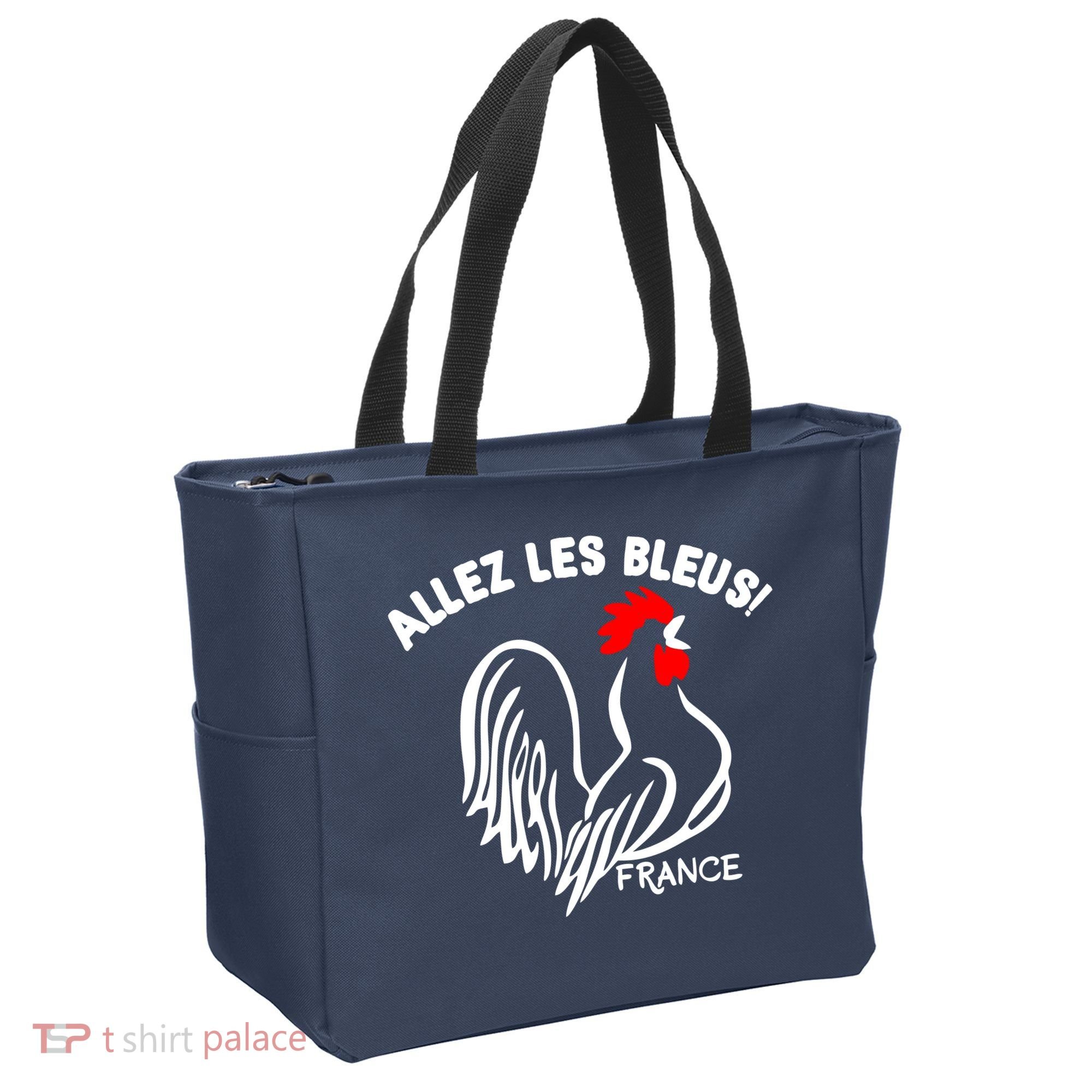 France Soccer Allez Les Bleus World Tote Bag