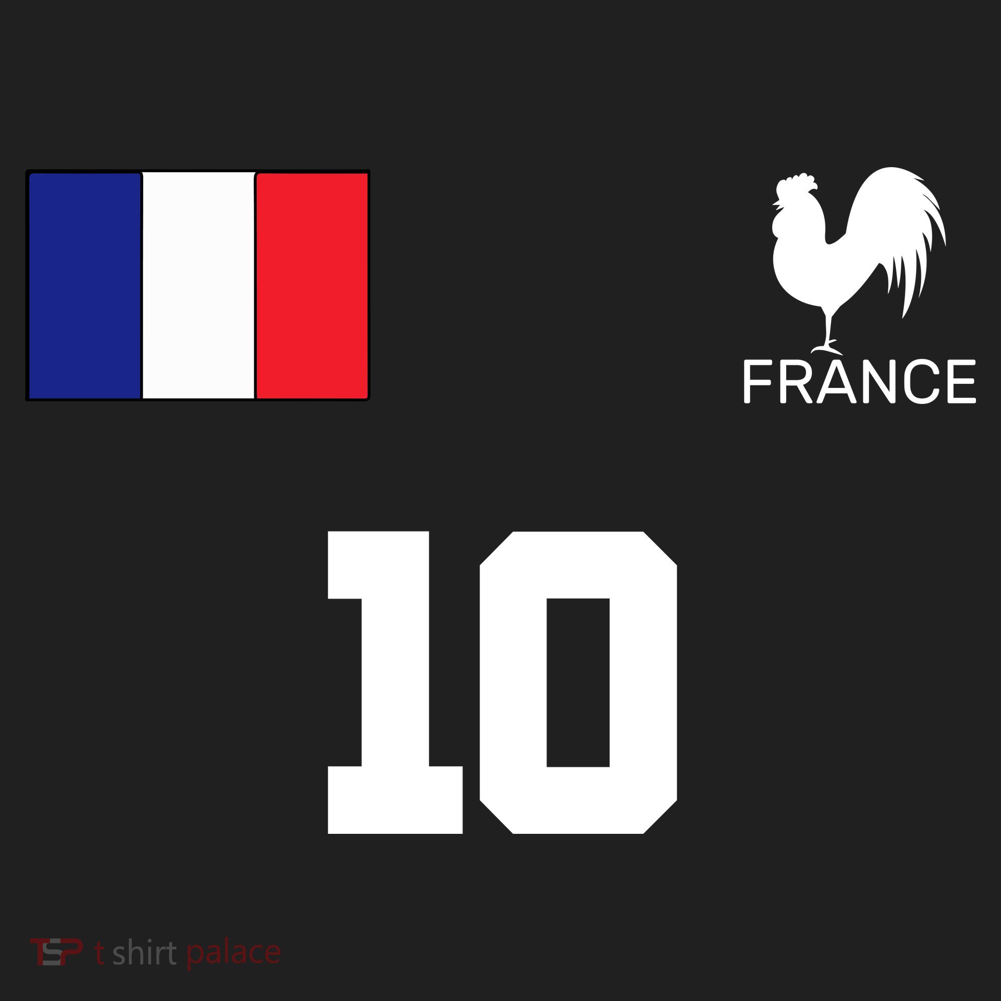France Soccer Jersey Tumbler