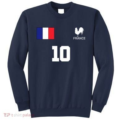 France Soccer Jersey Sweatshirt