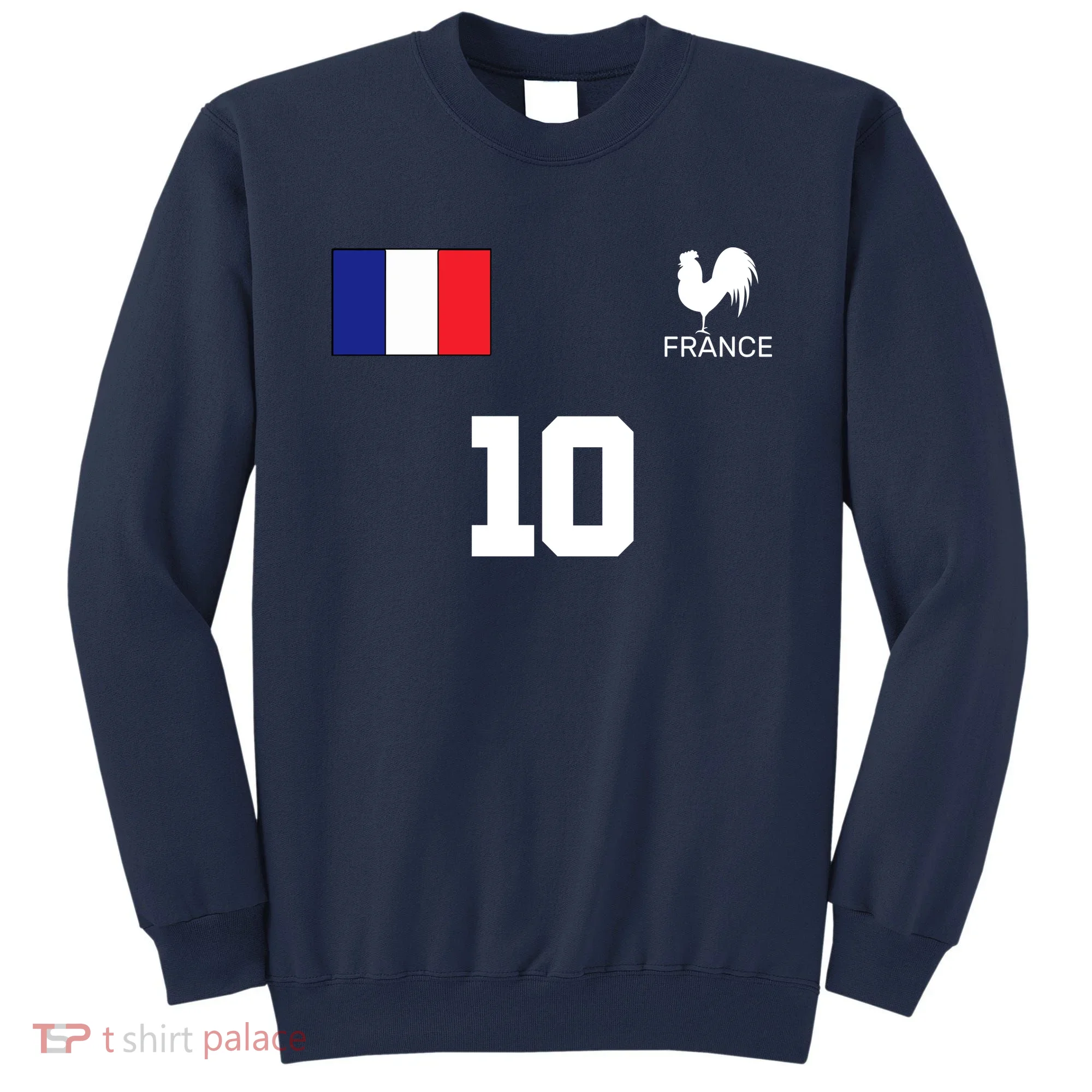 France Soccer Jersey Sweatshirt